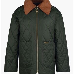 Barbour woodhall quilted jacket Color sage/ancient Oversized diamond quilting